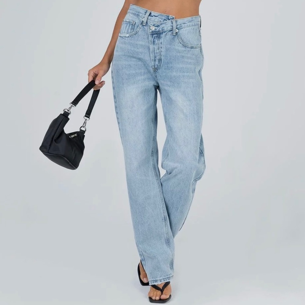 Princess Polly Cross Waist Jeans